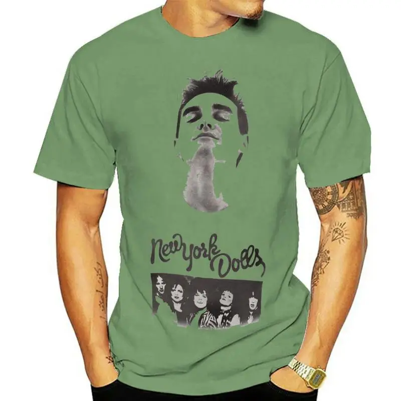 

2022 New Men'S T Shirt Morrissey New York Dolls t-shirt faded distressed style The Smiths