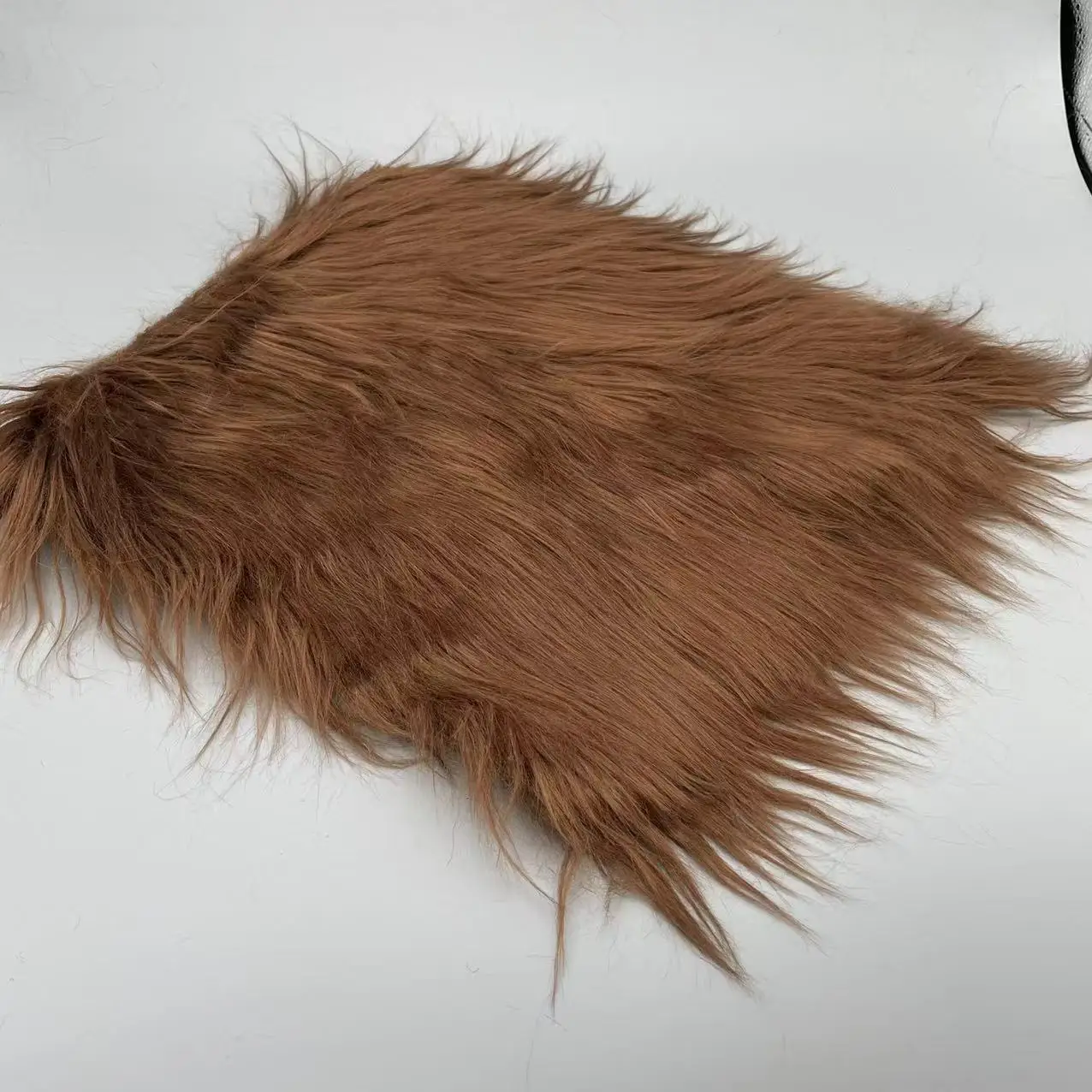 25x45cm Small Piece 28 Colors Green Orange Purple Brown 7cm Long Plush Fake Wool Fur Fabric For Doll Hair Animal Ears - купить по