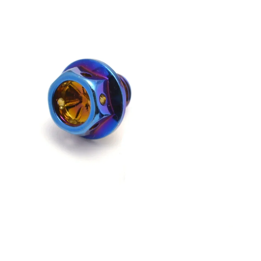 

Винт M8M6 из нержавеющей стали 304, гальванический синий винт, внешний шестигранный винт, винт с большой головкой, электромобиль, мотоцикл