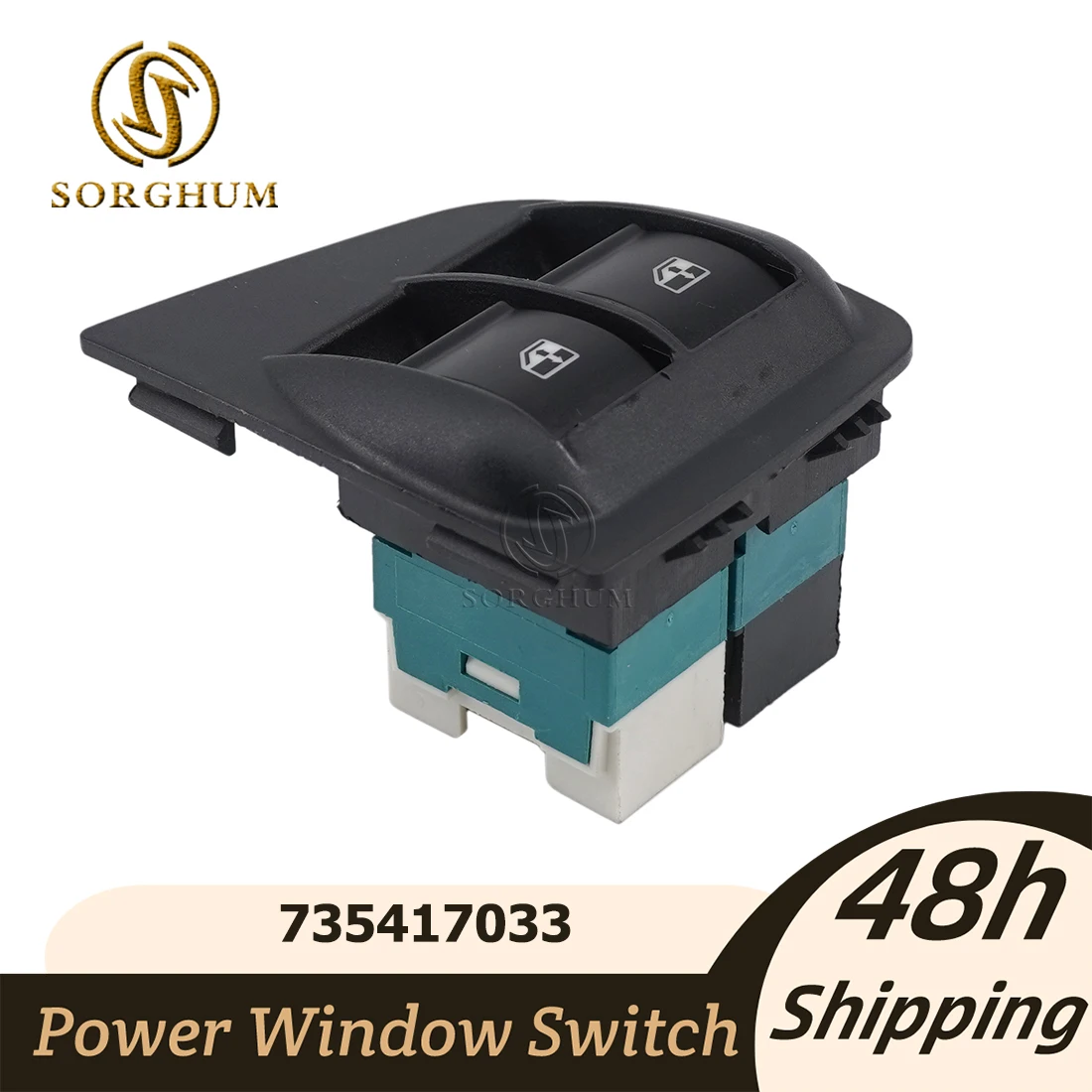 

Автомобильные аксессуары Sorghum для Fiat Doblo Карс 2001-2010, электрический переключатель управления окном, кнопка регулятора с панелью 735417033