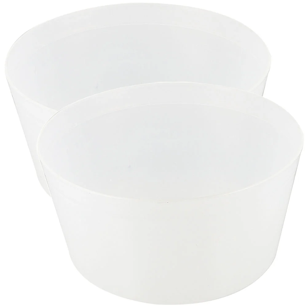 

2 Pcs Sauna Bucket Liner Bathtub Accessories Bucket Insert Lining Sauna Spa Accessory Plastic Sauna Room Supplies