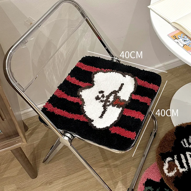 

Cartoon Туфтинговый коврик для стула 40x40 см