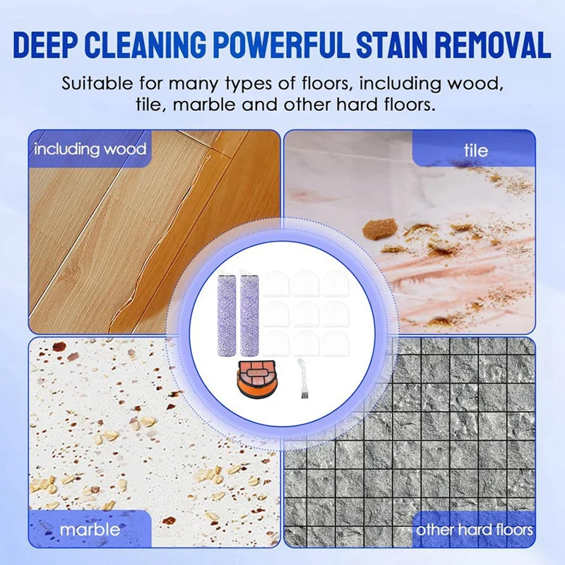 Сменная роликовая щетка и комплект поролоновых фильтров для аксессуаров