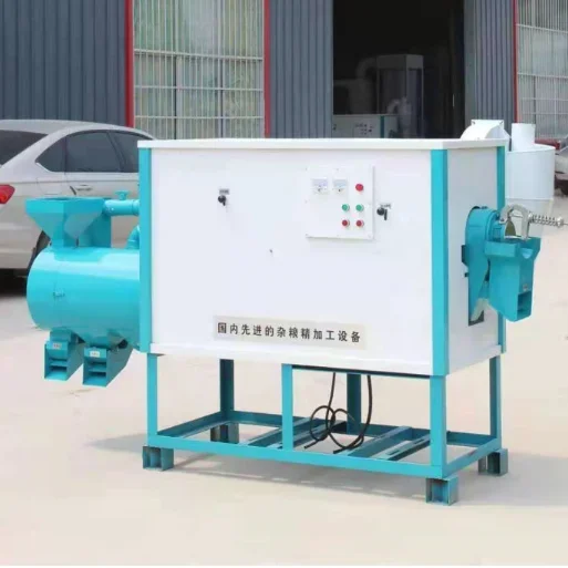 Машина для обработки кукурузы на крупном масштабе дробильно-разделительная три