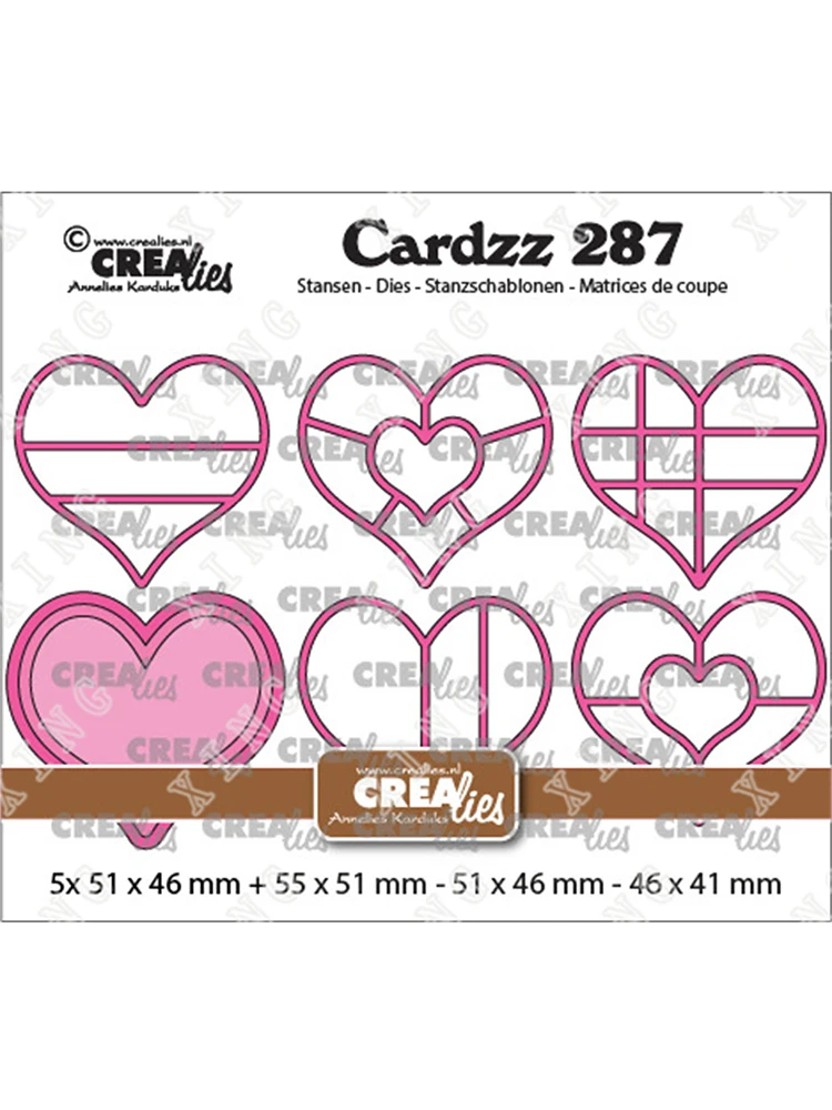 

Arrival 2022 New Hearts Shaped Metal Cutting Dies for Diy Scrapbooking Album Handmade Craft Paper Card Decoration Embossing Mold
