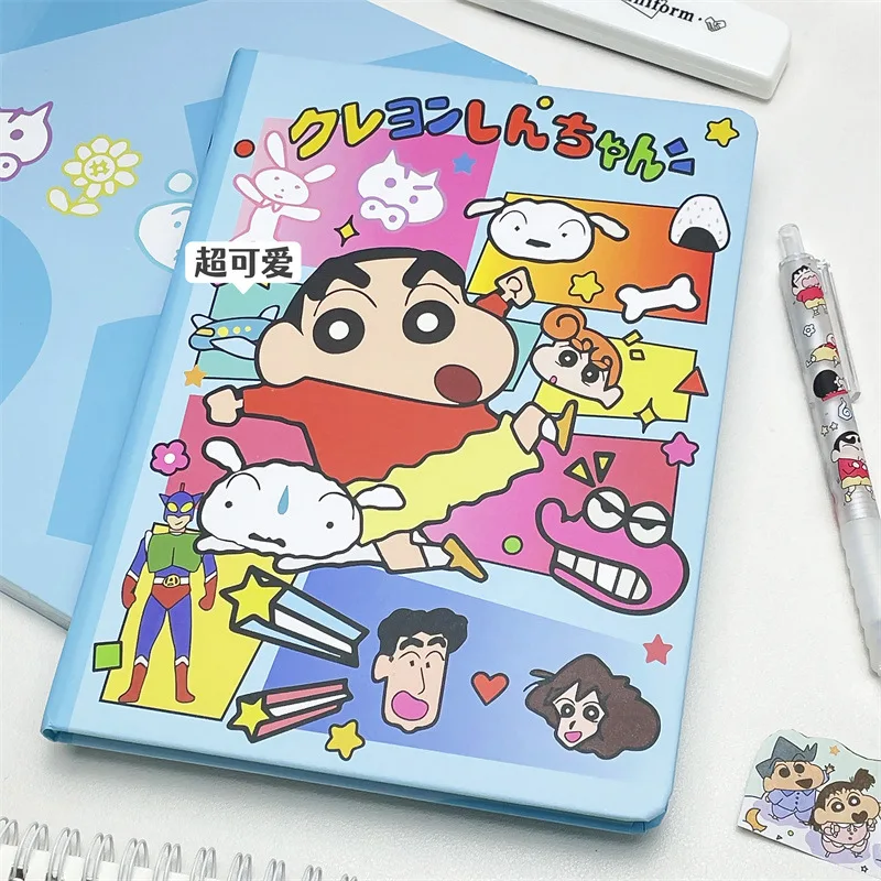 Аниме карандаш Шин-Чанс пустой блокнот граффити для рисования студенческий