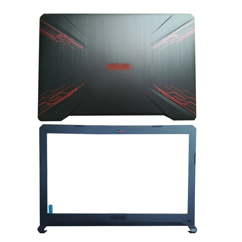 

NEW Laptop LCD Back Cover/LCD Front Bezel For ASUS FX80 FX80G FX80GD FX504 FX504G FX504GD 47BKLLCJN70 47BKLLCJN08 48BKLLBJN30