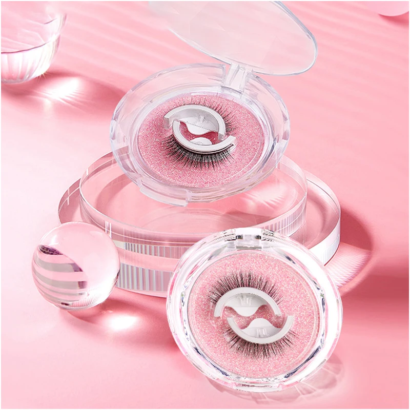 1/2 пар многоразовых самоклеящихся ресниц искусственные норковые ресницы толстые