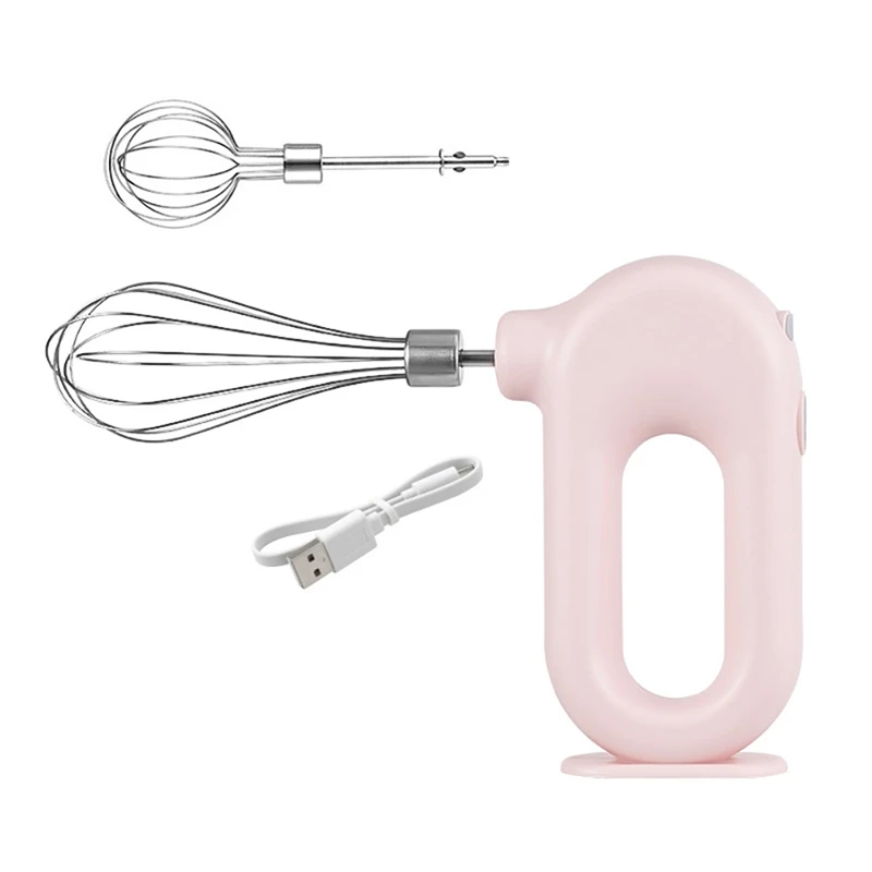 

Wireless Electric Whisk Household Mini Egg Beater Butter Hand-Held Rechargeable Mixing Machine For Cake Baking
