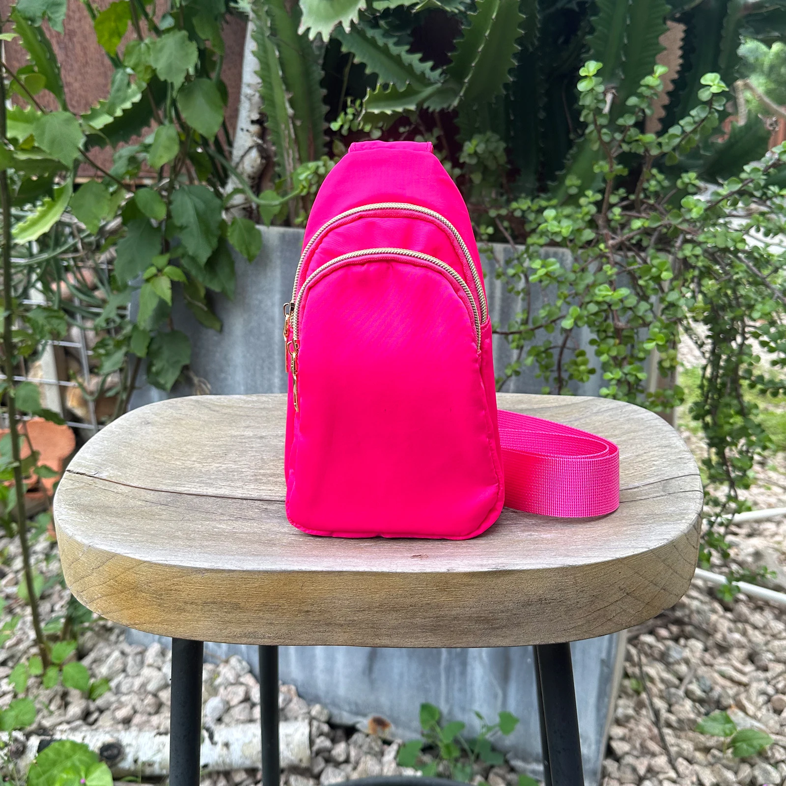 Solid Color Nylon Sling Bags Women Luxury Designer Simple Versatile Crossbody Chest Bag Ladies Casual Fashion Fanny Pack Domil