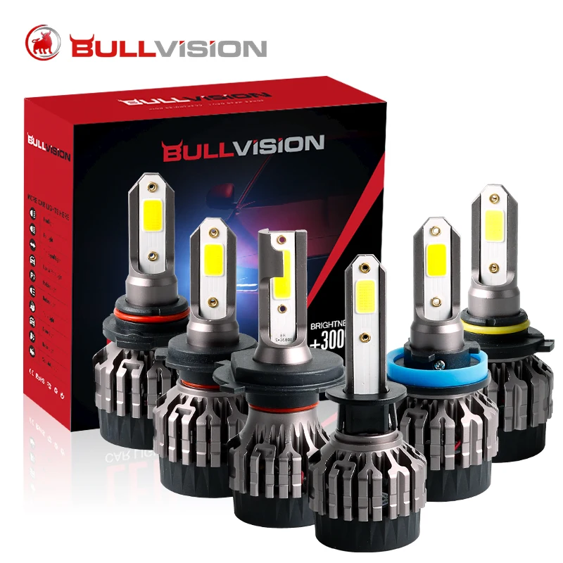 H7 H4 H11 Car LED Bulb 20000LM 4500K 6000K 8000K 3000K HB3 HB4 9005 9006 H3 H1 9012 Canbus Led Lamp Car Headlight Auto Fog Light