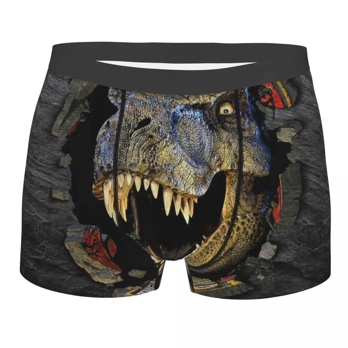 

Сексуальные мужские удобные брифы с логотипом парка Юрского периода