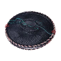 outdoor round crab trap portable lobster bait trap collapsible crawfish cast net