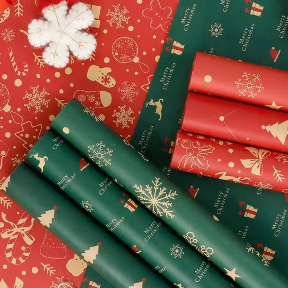 Size Xmas Elements Collection For Diy Crafts Gift Box