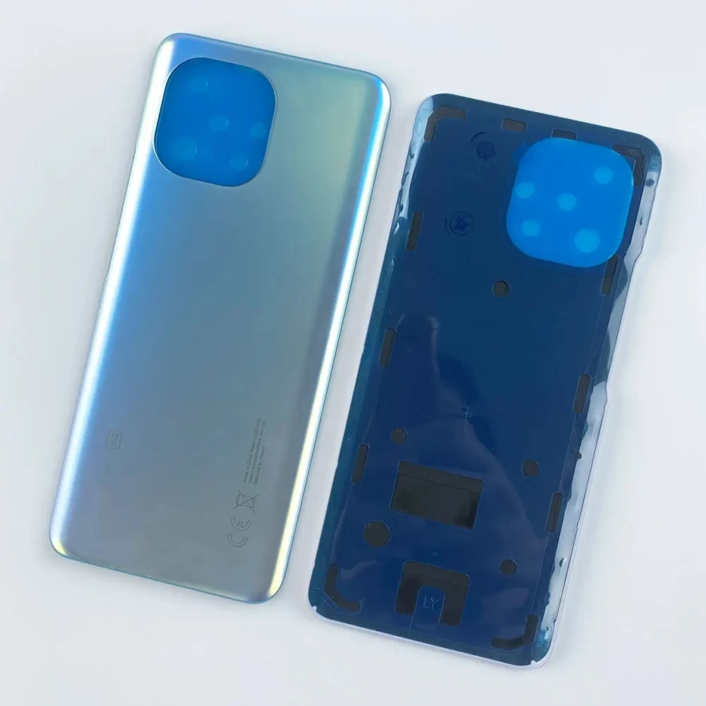 Оригинал для Xiaomi Mi 11 5G M2011K2C M2011K2G Задняя стеклянная крышка батарейного отсека