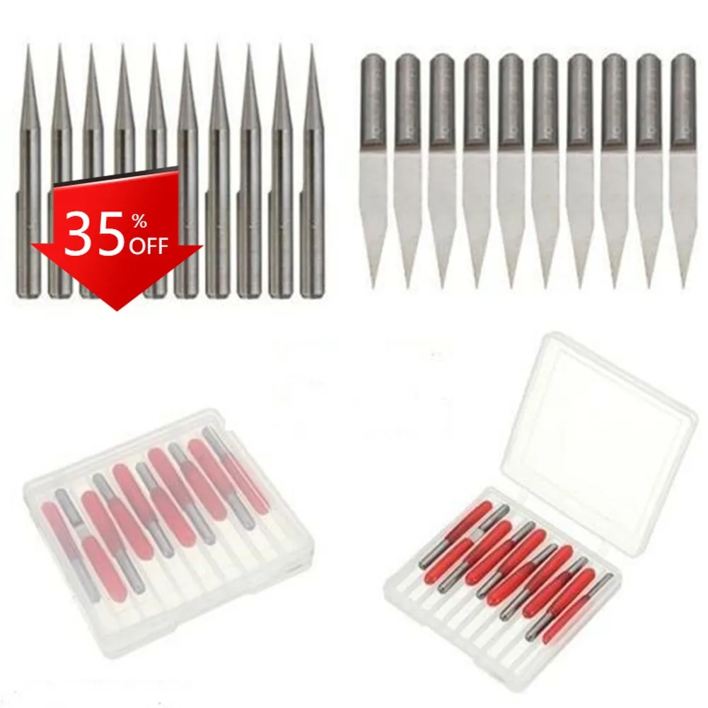 

0.2mm CNC Router Tool CNC Router Tool Cutting Engraving Bits Solid Carbide