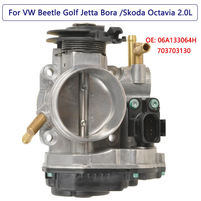 

Новый корпус дроссельной заслонки для VW Volkswagen Beetle Golf Jetta L4 2,0 л AEG клапан дроссельной заслонки 06A133064H 408237111017Z 703703130