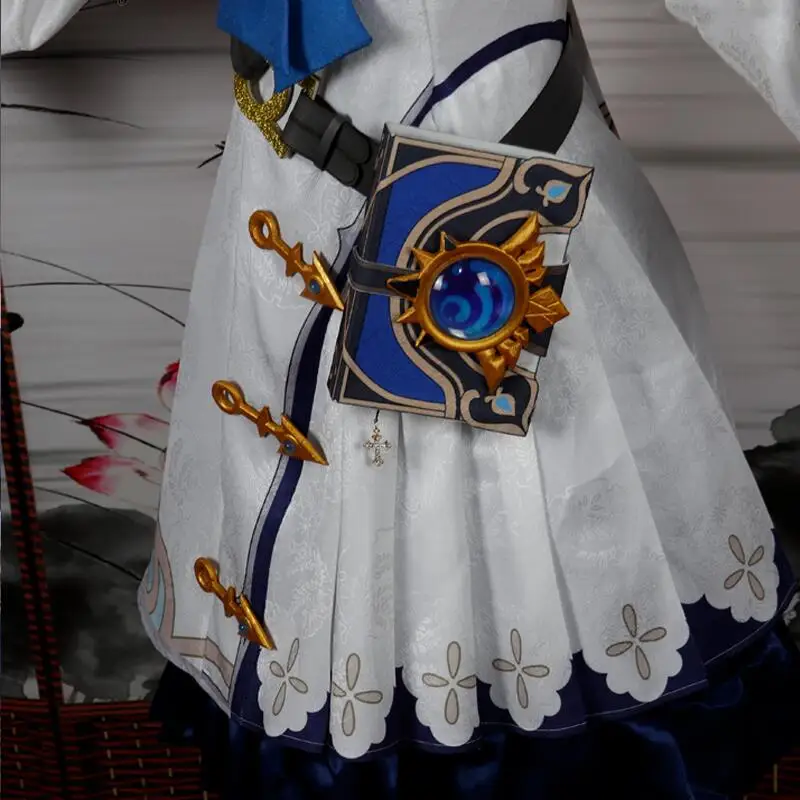 

Genshin Impact Косплей Барбара Косплей Аниме игровая Униформа геншин Барбара ганнилдр костюм парик Хэллоуин аксессуары для взрослых девочек