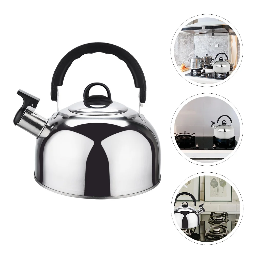 

Kettle Tea Steel Stainless Stove Whistling Water Stovetop Teapot Boiling Boiler Pots Pot Loud Gas Hot Heating Kettles Teakettle