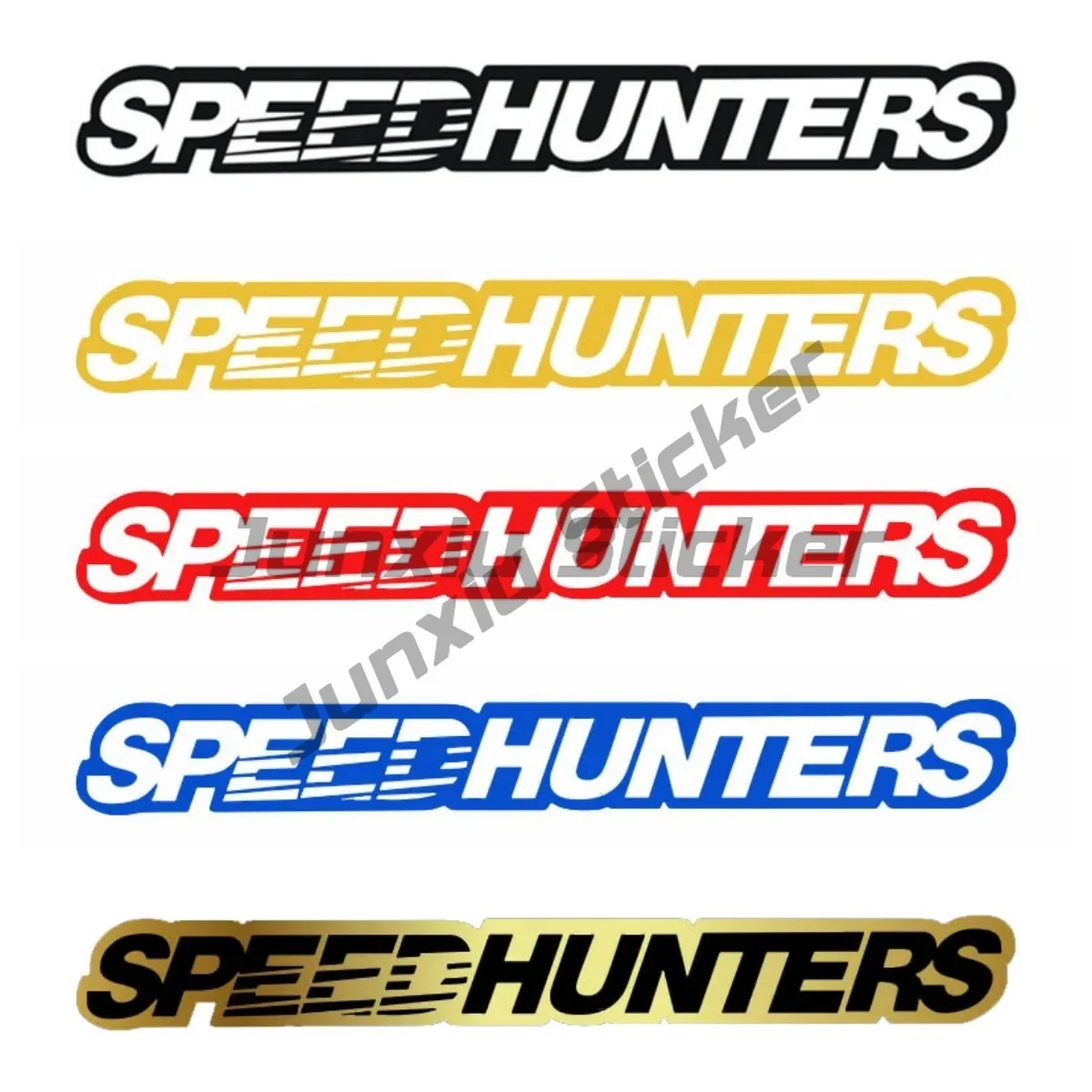 Персонализированные наклейки SPEEDHUNTERS для автомобиля виниловые на заднее окно