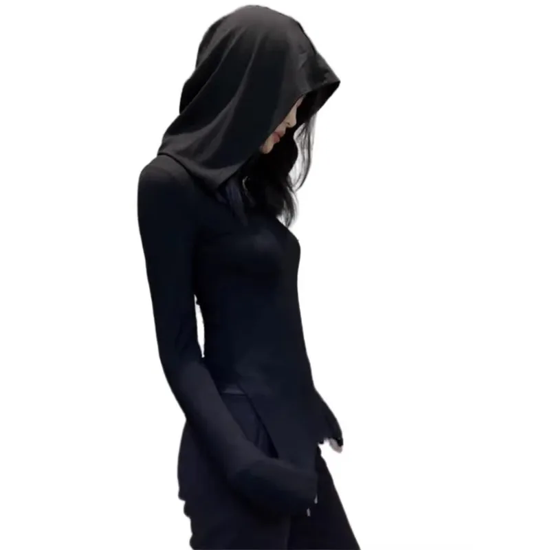 Толстовка в стиле American Spice Girl Wasteland осенняя новая черная высококачественная