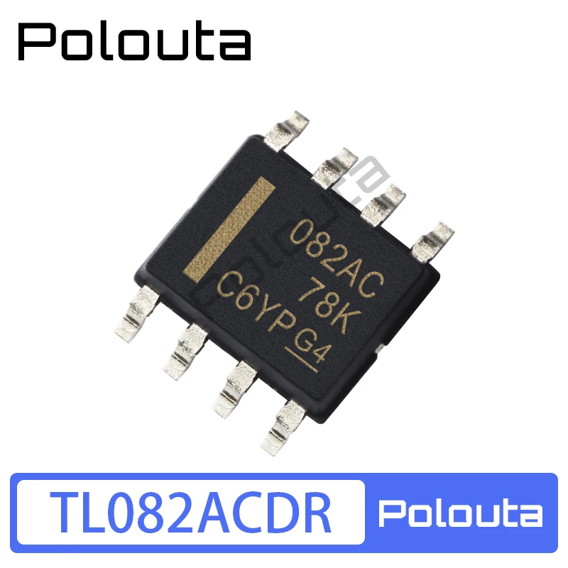 

5 шт., интегральная схема Polouta TL082ACDR 082AC 78K SOIC8