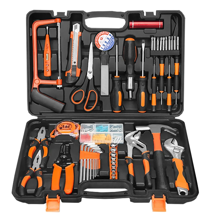 

Multi-function Manual Hand Household Tool box Hardware Tool Set of Repairing Tools