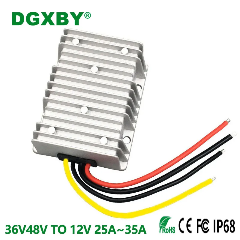 

36V48V TO 12V 5A 10A 15A 20A 30A 35A DC Voltage Regulator Converter 20V~60V to 12V Automotive Buck Power Module CE RoHS FCC