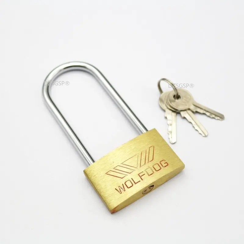 

Copper Padlock Wolf Head Brass Lock Small Locks Door Locks 20mm Not Rust Lock Core Include 2keys