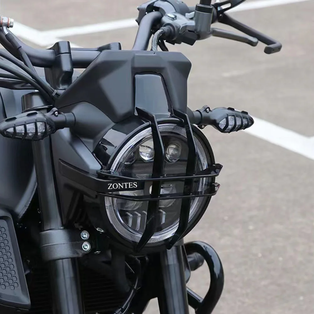 

New Motorcycle Headlight Protection Fit Zontes GK-125 GK-125X GK-155 Headlight Lampshade For Zontes GK 125 / GK 155 / GK 125X