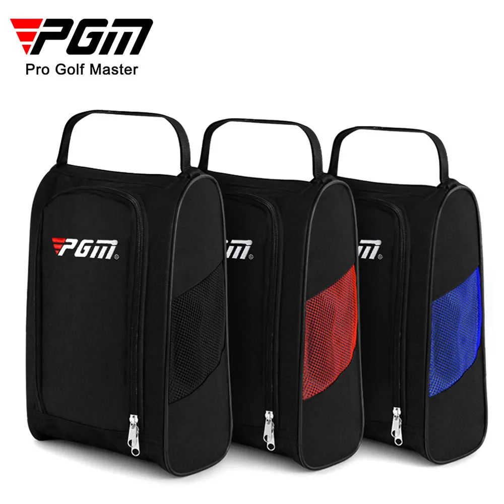 Pgm portable mini golf shoe bag nylon carrier bag golf frame lightweight breathable bag packaging T-shirt bag sports accessories