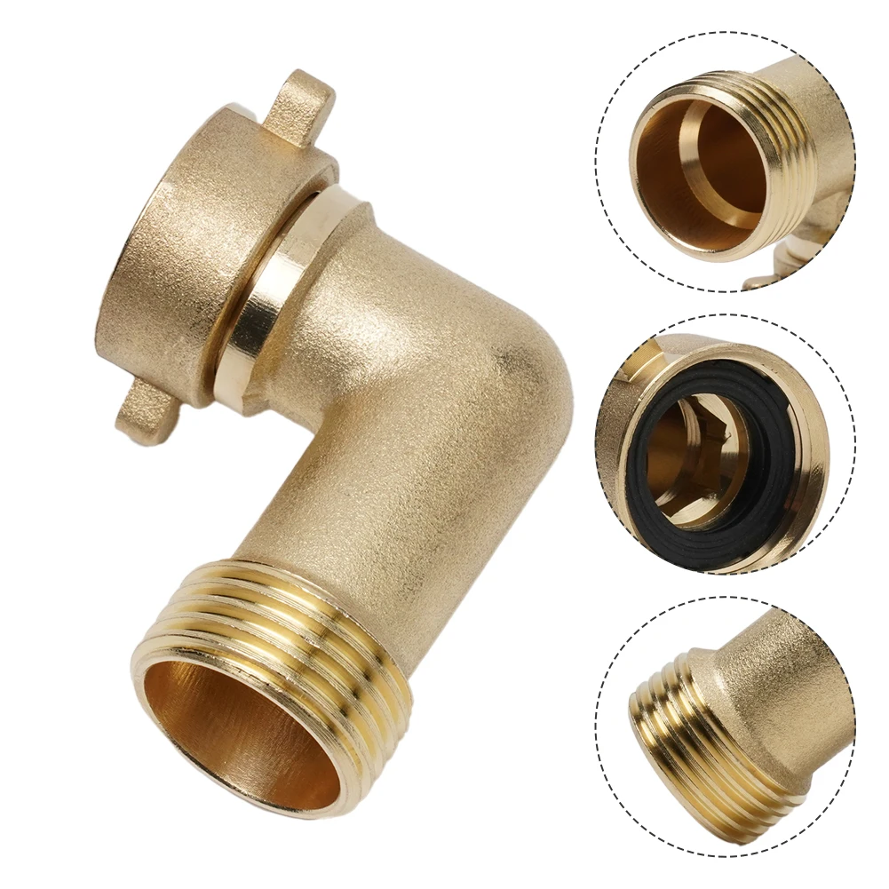 

Joint 90 Degree Angle Water Pipe RV Water Intake Hose Fittings Accessories Connector High Quality Replecement Trailer