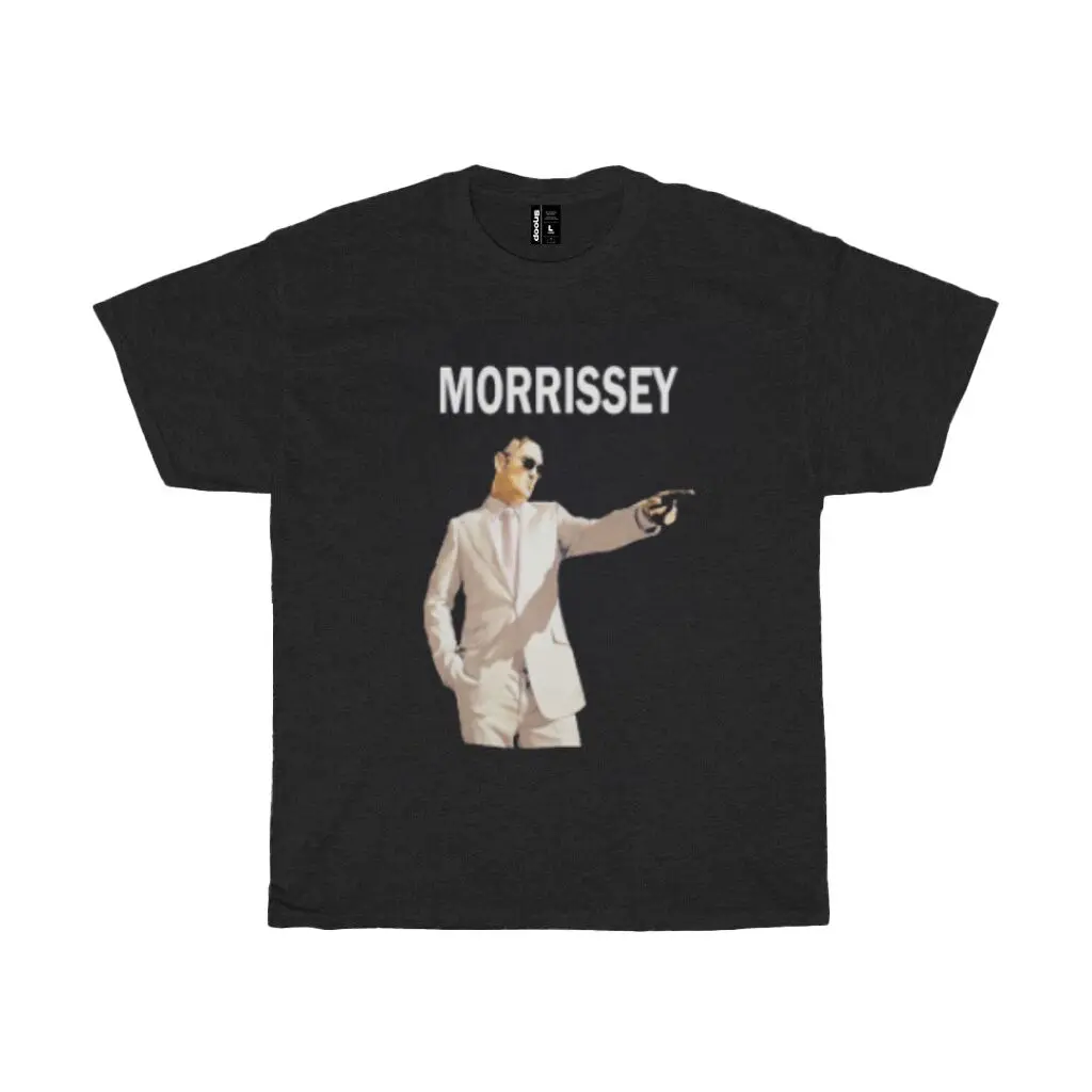 FREE ONGKIR - Винтажная футболка Morrissey The Smiths стандартная с короткими рукавами 100%