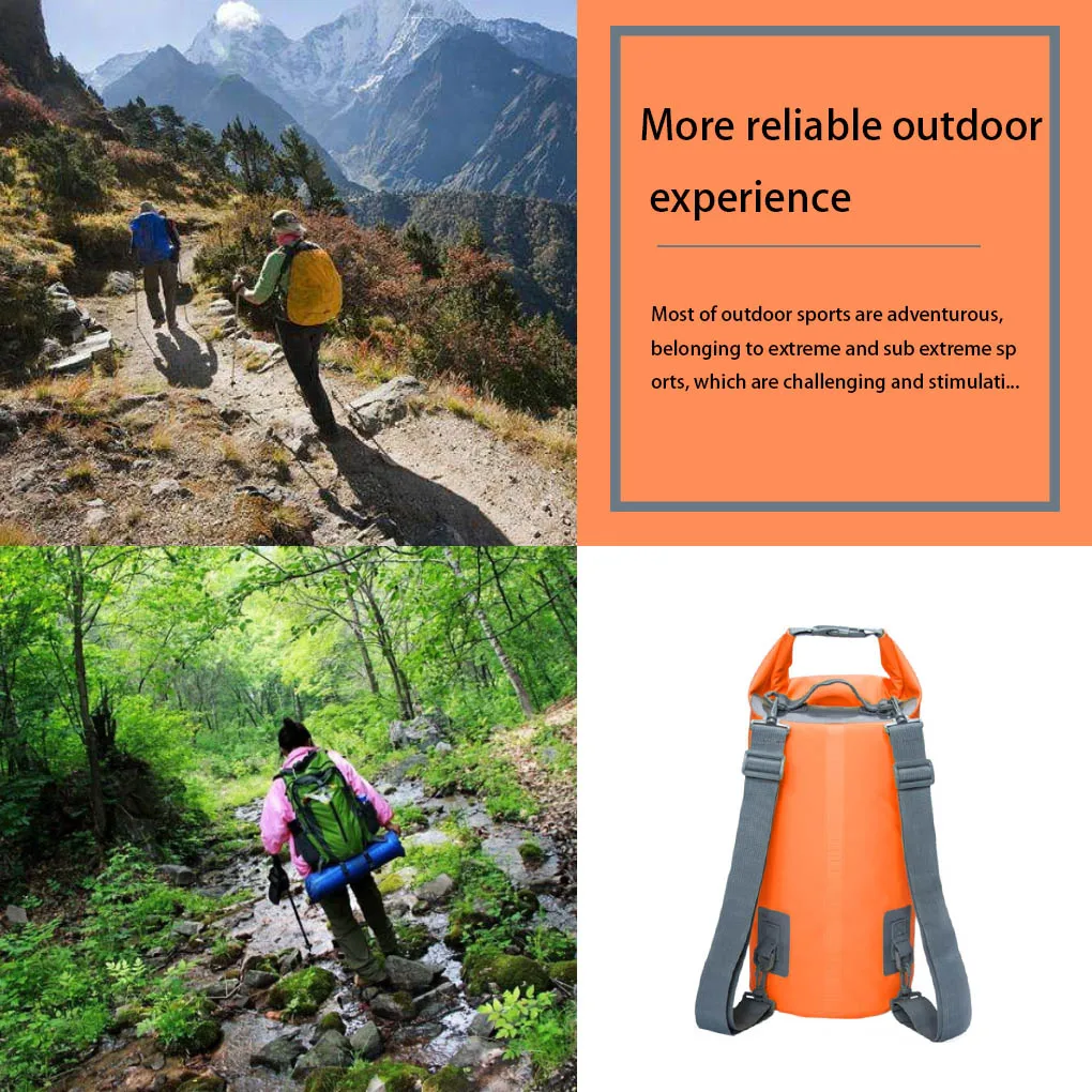 Outdoor Waterproof Bag Beach Dry Pack Duffel Shoulder Pouch Drifting Backpack for Fishing Swimming sand bag