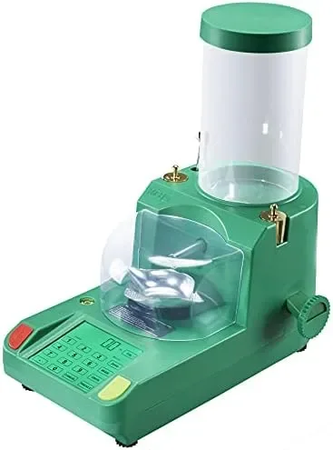 

ChargeMaster Link Powder Dispenser, Bluetooth Compatible Gun Powder Dispenser with 0.1 Grain Accuracy and 2000-Grain Capacity To