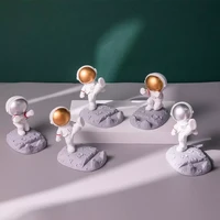 universal mobile phone holder resin astronauts ornaments stand table desktop for phone holder cell phone