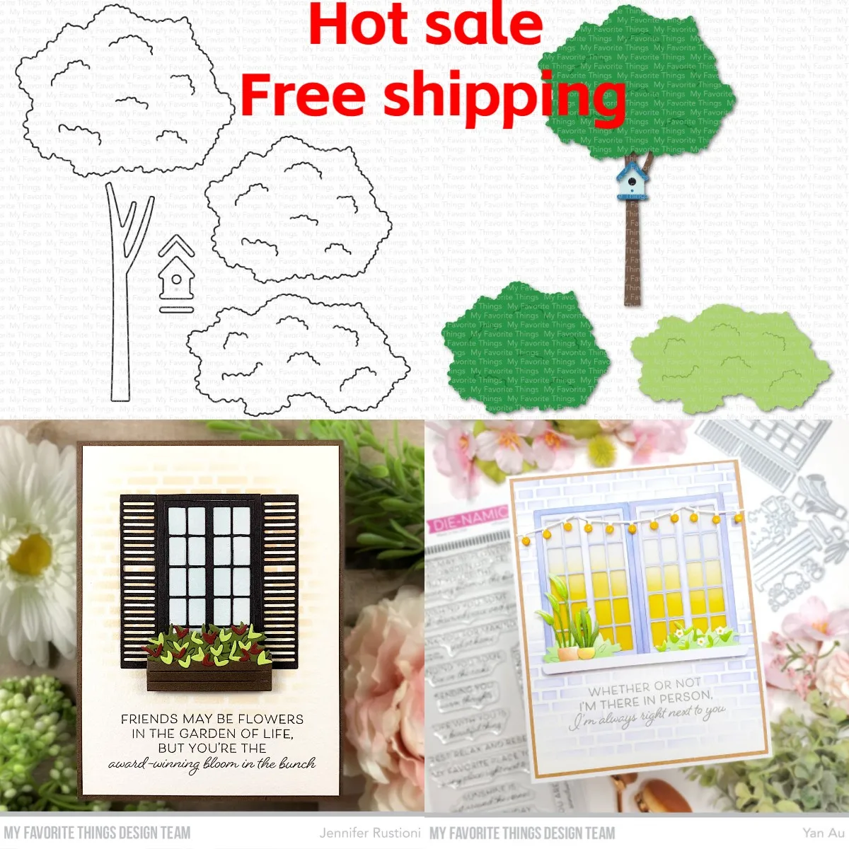 

Lush Landscape 2023 New Metal Cutting Dies For Scrapbooking Paper Craft Handmade Card Album Punch Art Cutter