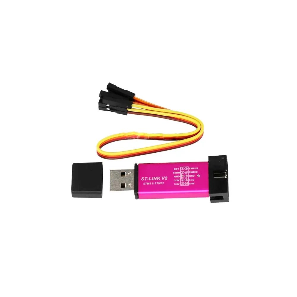 

ST-Link V2 stlink mini STM8STM32 STLINK simulator download programming With Cover