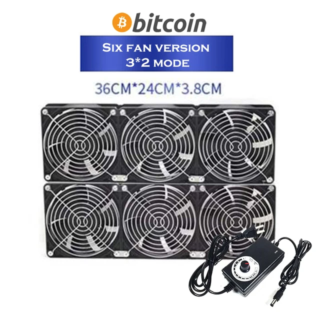 

12cm High Speed Cooling Kit Fans For PC Cabinet Graphic Card Rack Radiator,Mining Fan Cooler Mute Adjustable Speed 220V Gabinete