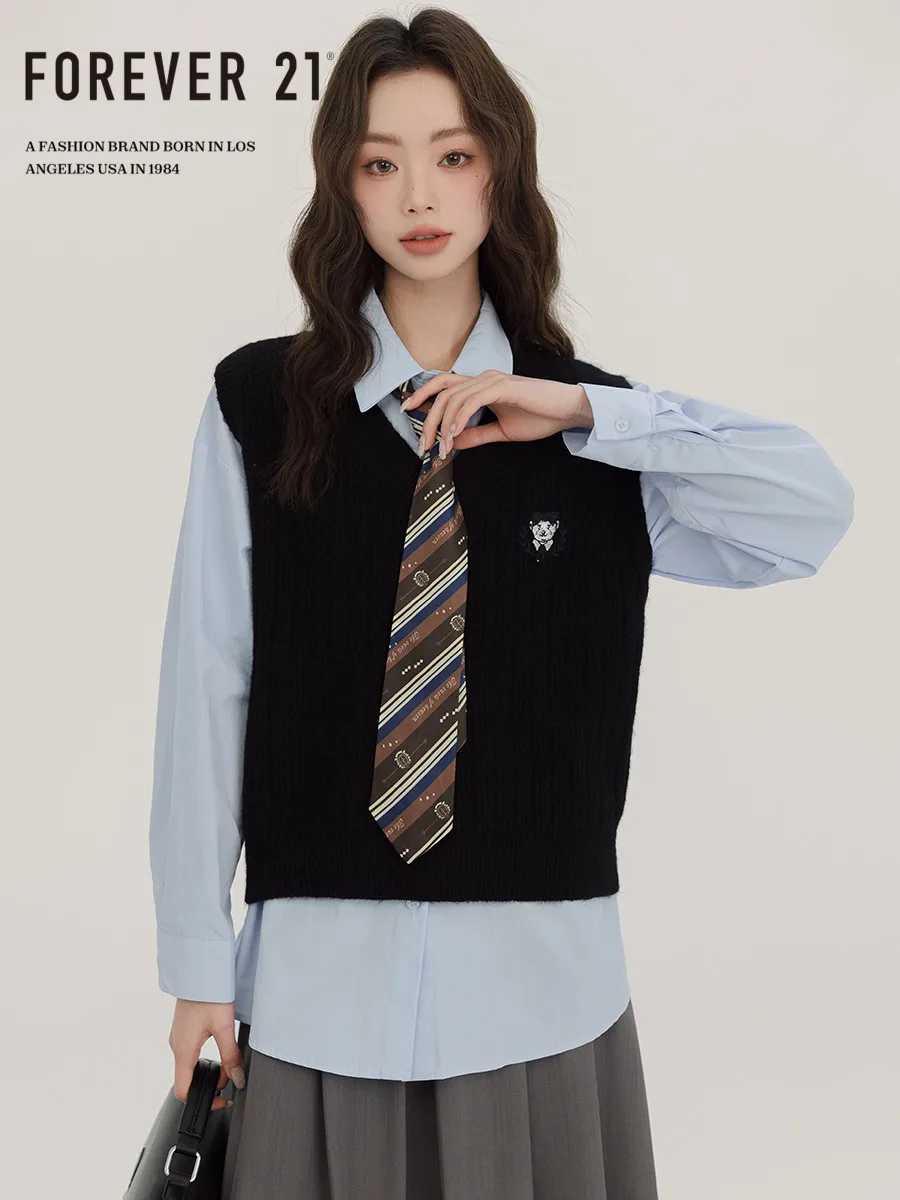 Forever 2 темпераментный весенне-осенний дизайн черная вышивка модный утягивающий