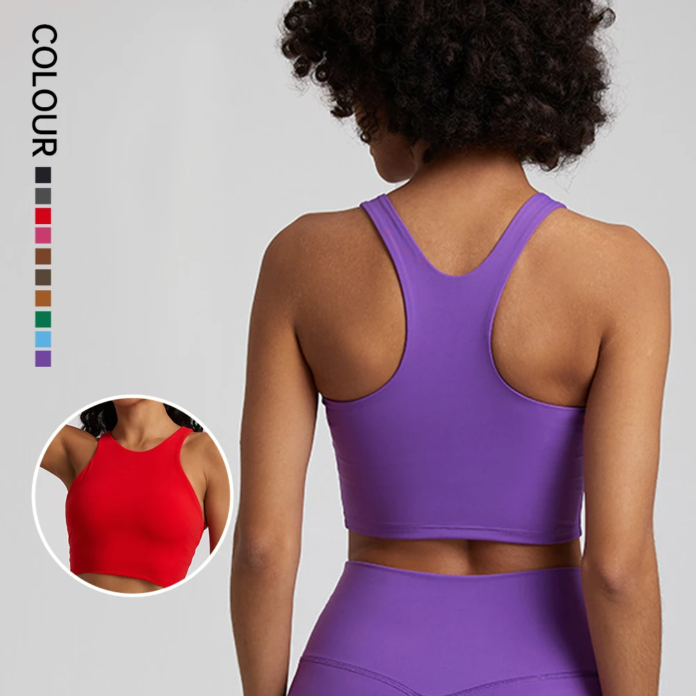 Базовый женский бюстгальтер с высоким воротником наполнителем