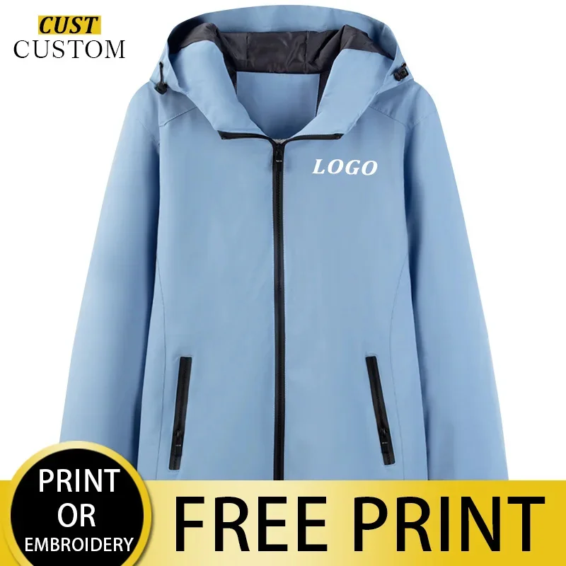 

CUST Jacket Men's Waterproof Jacket ded Jacket Custom Printed /embroidery, Men's Casual Wear Winter Jacket