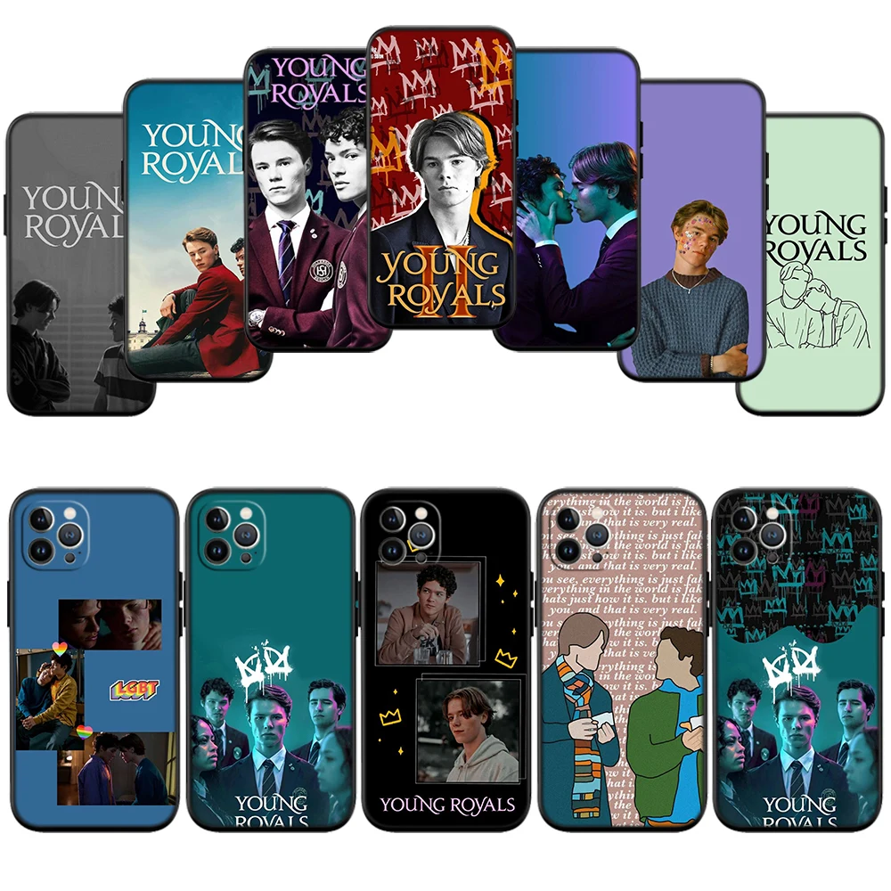 Young Royals Phone Case for Samsung Galaxy Note 8 9 10 20 Ultra Lite Plus A03 A06 A16 A11 M21 M35 J7 J8 Core Pro Quantum 2