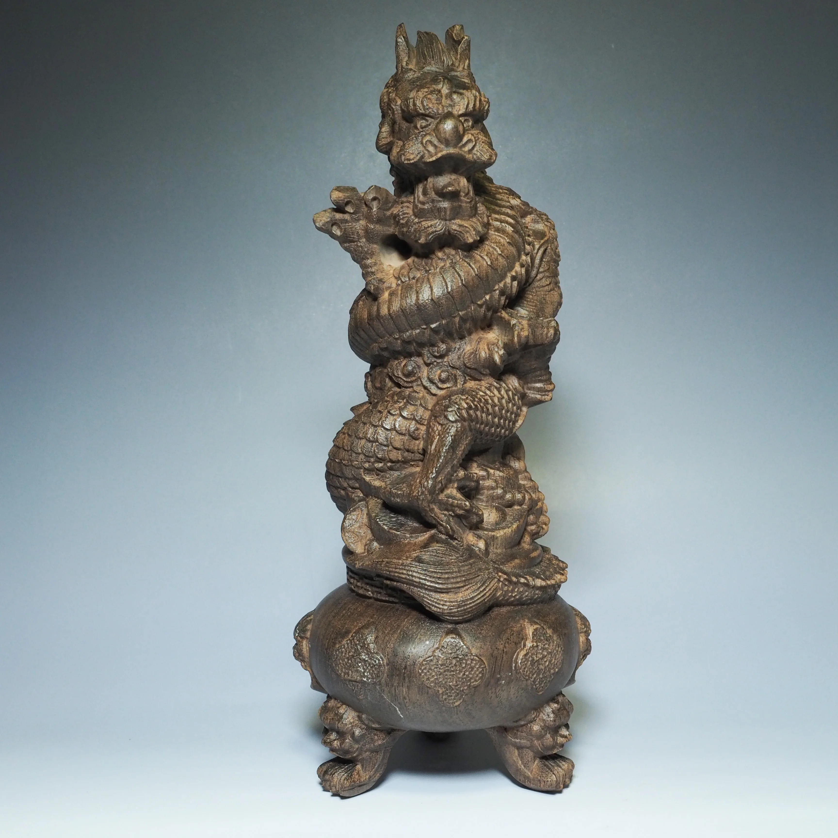 Вьетнамская резьба по агару китайские украшения в виде дракона украшение для