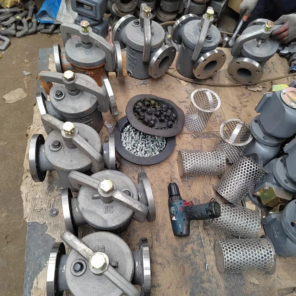 5K-80A JIS F7121 Морская банка Фильтр для воды Ручной клапан Srl Фильтры Чугун Общий