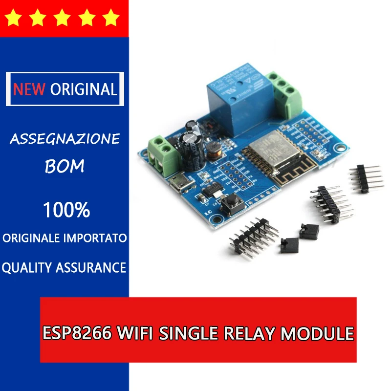Дополнительное развитие потенциальной платы для ESP8266 WIFI однорелейный модуль питания DC5-80 в