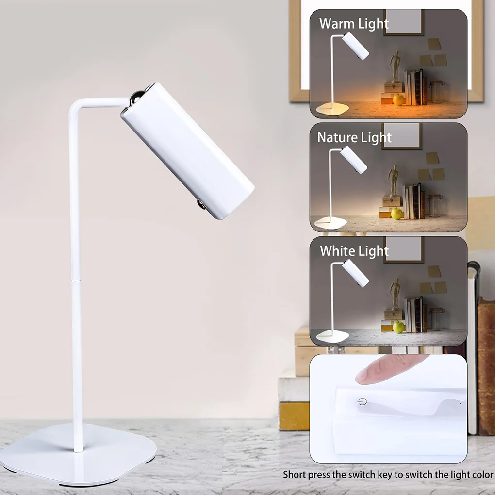 

Eye-Caring Night Light Touch Reading LED Desk Lamp Dimmable Table Lamps Rotatable Clip Office Study College Dormitory