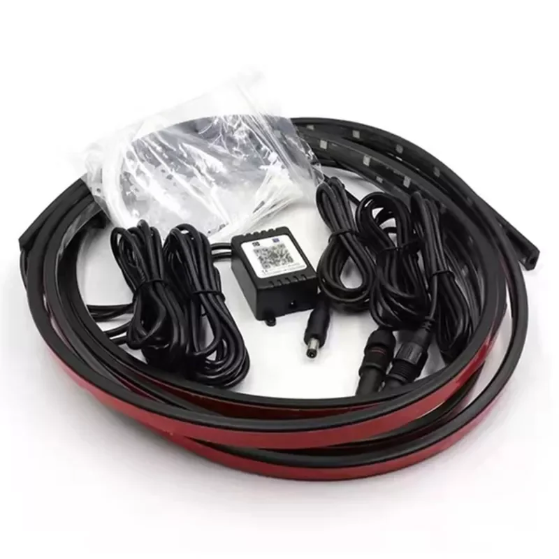 

Installation RGB LED Strip for Car Truck App Control Flowing Atmosphere Lamp Home Decoration Strip Light