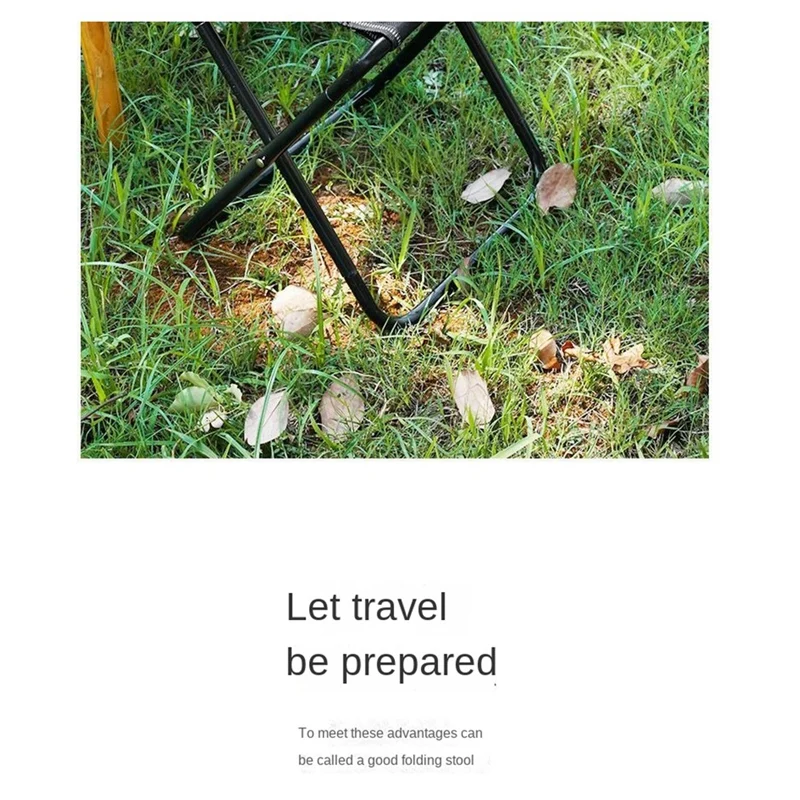 Уличный складной стул портативный для путешествий кемпинга рыбалки метро