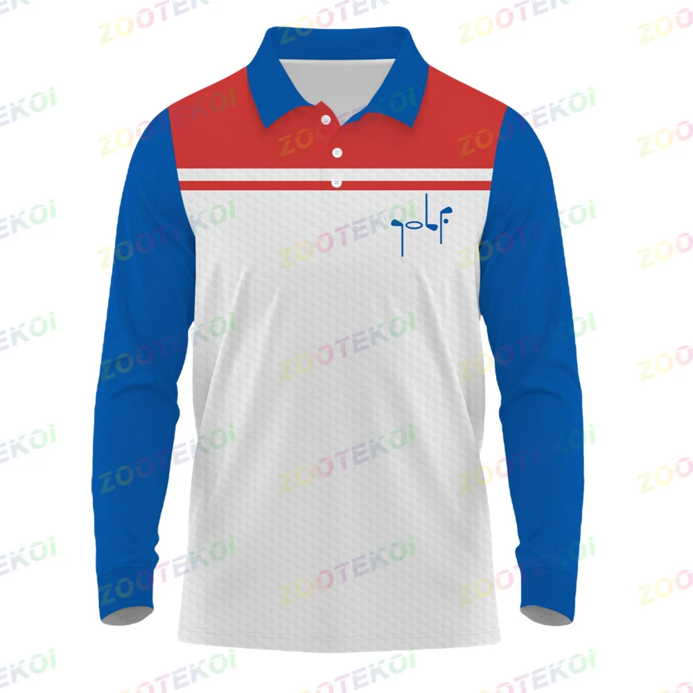 Golf Life Short Sleeve Polo Shirt For Men Casual Lapel Fashion Golf Sports Polo Golf Course Quick-dry Button Workwear Shirt